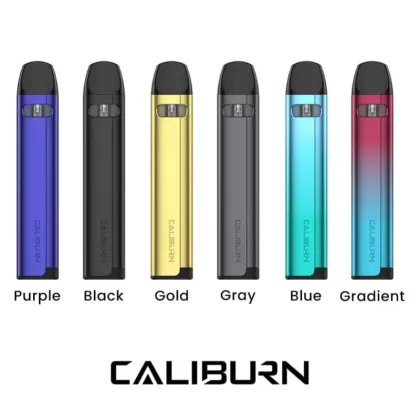 Uwell Caliburn Pod Kit - Black, Blue (11B93A)