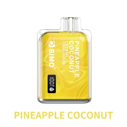 BIMO Crystal 12k Puffs- Pineapple Coconut - Ozvapeone (DFE0AF)