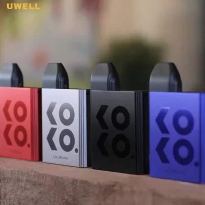 UWELL CALIBURN KOKO 2ML STARTER KIT - Choose among#BLACK>GREY>BLUE>RED