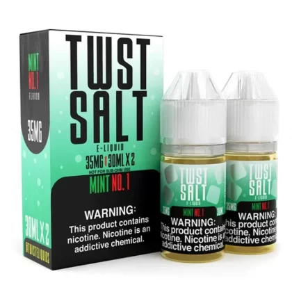 Twist E-Liquids Mint No.1 60ml Salt E-Juice - Ecigmafia