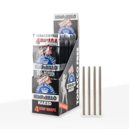 Royal Blunts® | Hemparillo™ Hemp Wraps | 110mm – Naked – 15 Count