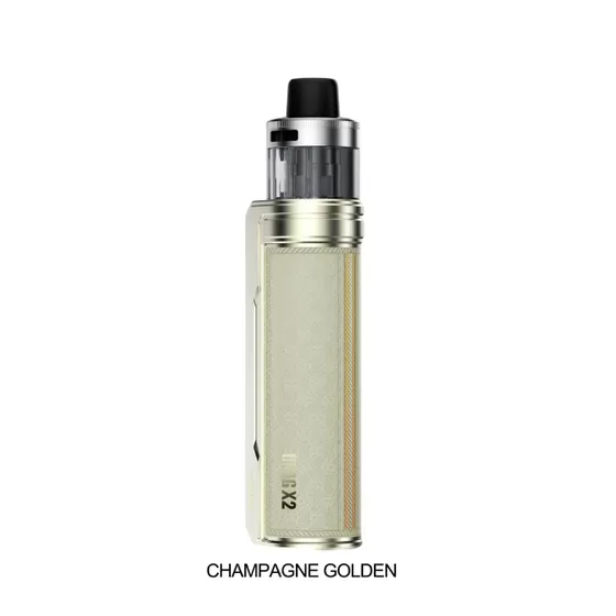Voopoo Drag X2 Mod Pod Kit 80W 2mL - Champagne Golden, Glow Pink; 2mL/5mL - Image 2