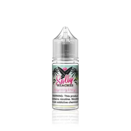 Salty Beaches E-Liquid – Raspberry Breeze – 30ml
