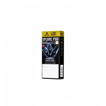 Urban Tale x Lost Mary Xplore Replacement Pods 3Pk Dual Mesh - Pack Of 3 - 0.6ohm Dual Mesh, Pack Of 3 - 0.8ohm Dual Mesh (7B7AC9)