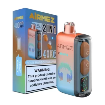 Sour Mango Pineapple – AirMez X-Beats 40K Vaping Device