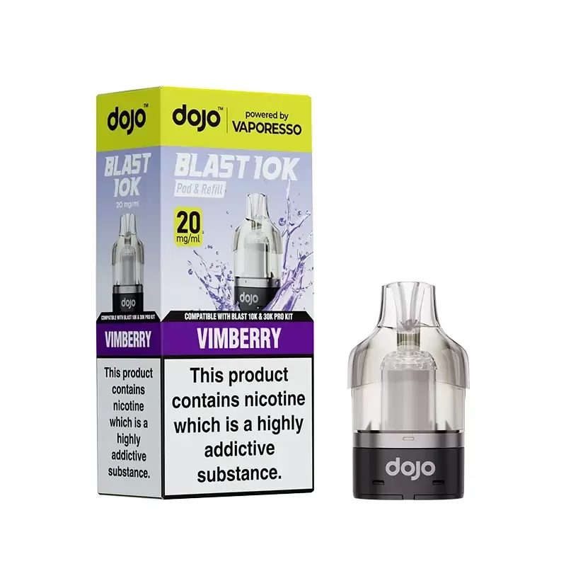 Vaporesso DOJO Blast Pod & Refill For 10K or 30K Device – Vimberry - 20mg