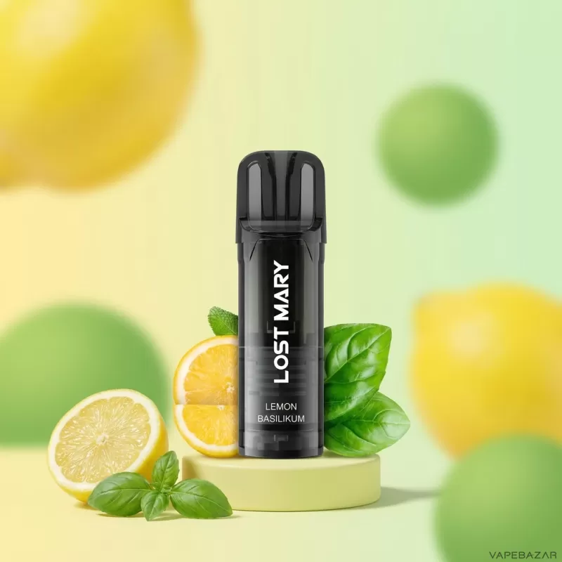 Elfbar Lost Mary WAVI – Prefilled Pod – Lemon Basilikum