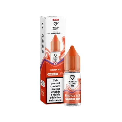 Crystal Clear Energy Ice 10ml Nic Salt E-liquid - Vape Product, Vape Product