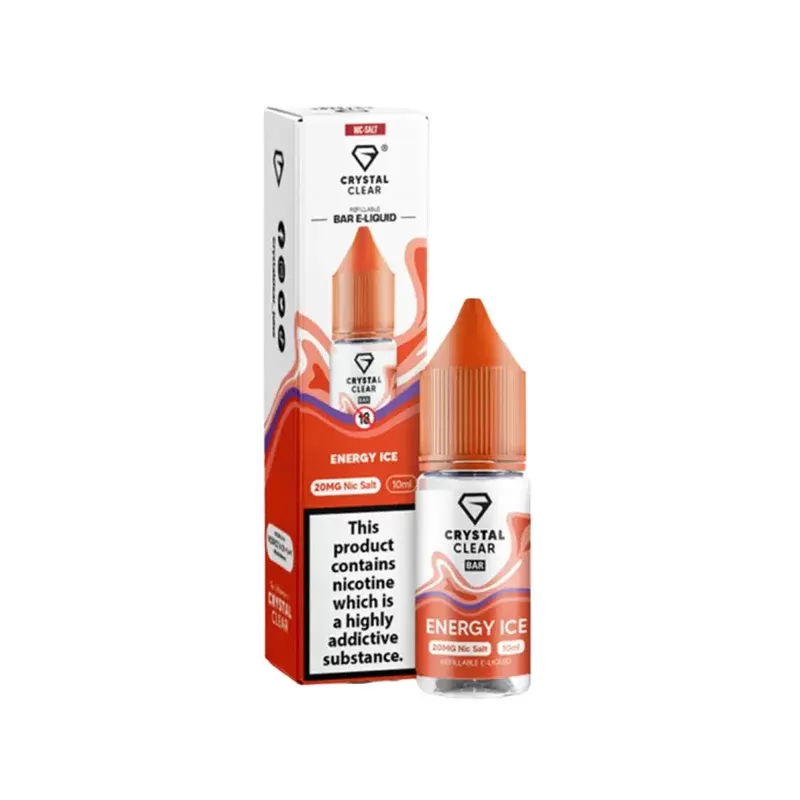 Crystal Clear Energy Ice 10ml Nic Salt E-liquid - Vape Product, Vape Product