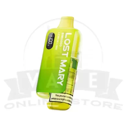 Lemon Lime Lost Mary BM6000 Prefilled Pod Vape Kit | Must Try