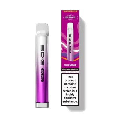 SKE Crystal Pink Lemonade 600 Pro Vape Kit