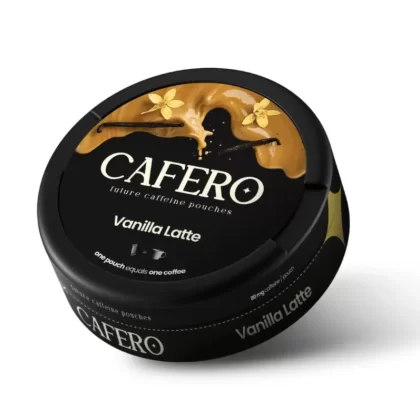 Woreczki kofeinowe CAFERO 80mg – Vanilla Latte Snus