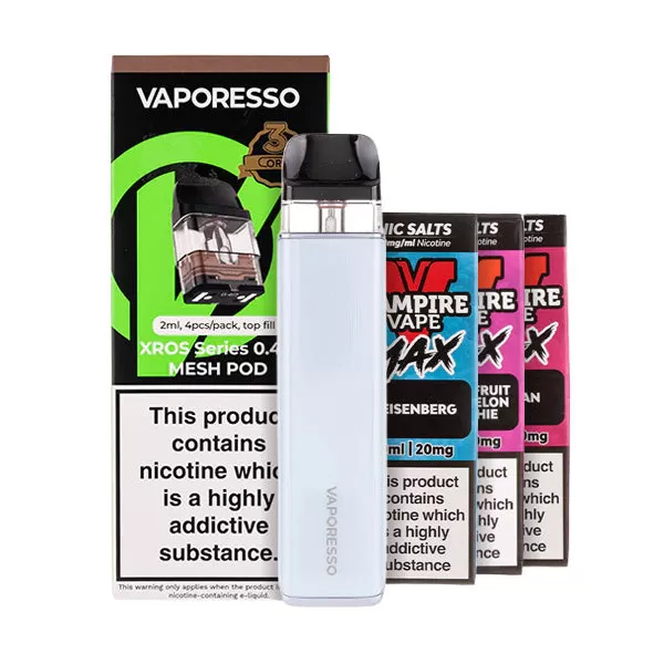 Vaporesso XROS 6 Mini Pod Kit Bundle - Plume Pink / 0.4ohm - Image 3