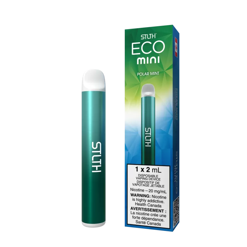 STLTH ECO MINI - Polar Mint - 20 mg/mL (wholeseller) - Excise ON, 20 mg/mL (wholeseller) - Excise AB