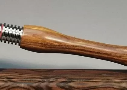 Lignum Vitae Classic Ti Finned by PhattPiggie