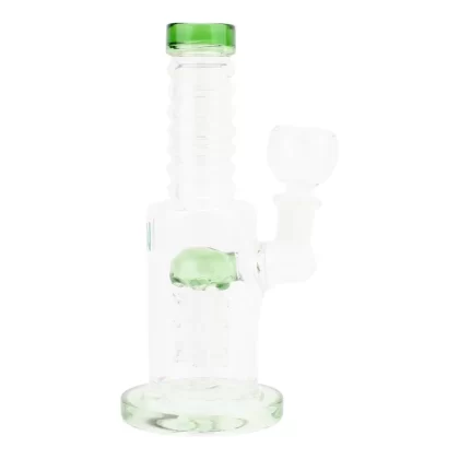 Threaded Tube Perc Bong – 7in