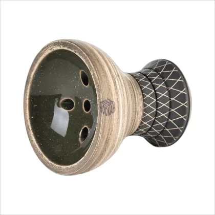 Cybuch Alpha Bowl Turk Design Green Sand - Alpha Hookah / Klasyczne (turkisze) / Khaki