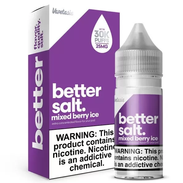 Better Salt Mixed Berry Ice - Vape Product; Vape Product, Vape Product
