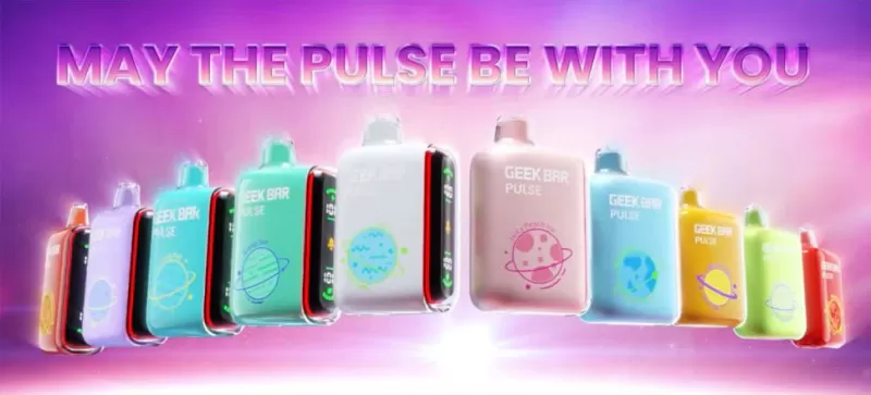 Geek Bar Pulse 15K Disposable Device - 15000 Puffs - Strawberry Mango (Planet Edition) - Image 3