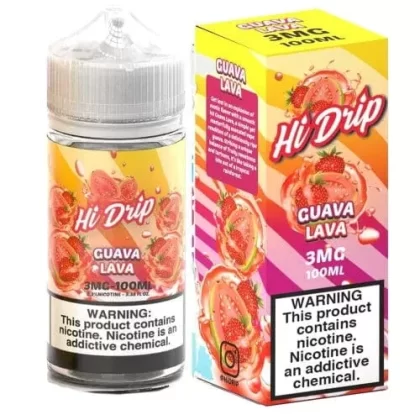 Hi-Drip Guava Lava - Nicotine Level#3mg>6mg