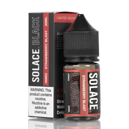 Strawberry Blast – SOLACE Black Salts – 30mL