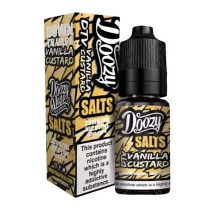 Vanilla Custard Nic Salt E-Liquid by Doozy Vape Co (10ml) - 20mg