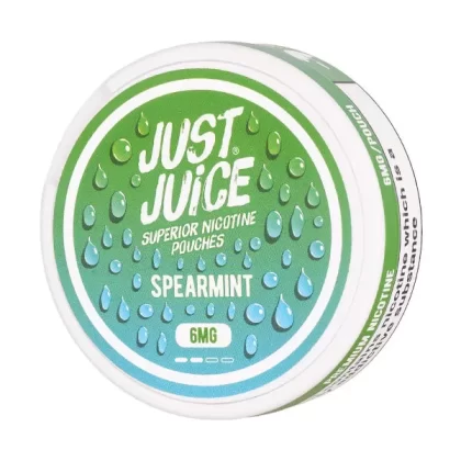 Spearmint Nicotine Pouches by Just Juice - 6mg
