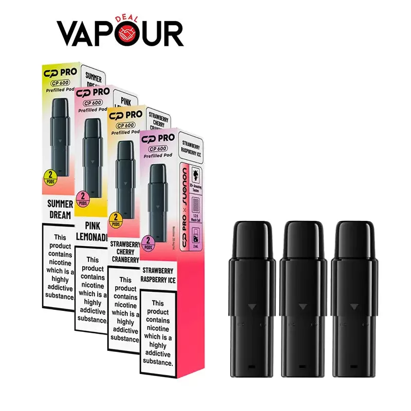 CP Pro 600 Prefilled Pods - Strawberry Cherry