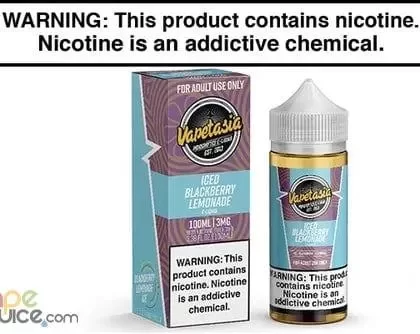 ICED BLACKBERRY LEMONADE BY VAPETASIA 60ML/100ML - Vapejuice