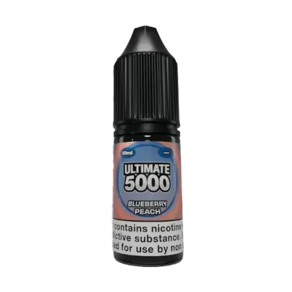 Blueberry Peach Saltnic vape Juice by Ultimate 5000 - 10 Pack - Strength 20mg
