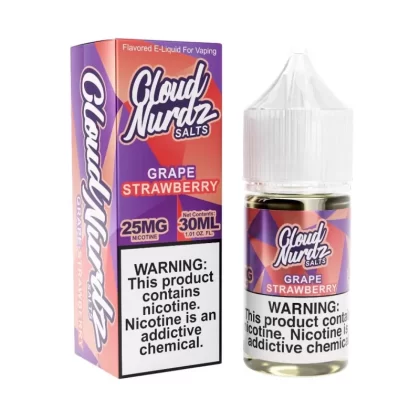 Cloud Nurdz Salts Grape Strawberry eJuice - Vape Product; Vape Product, Vape Product
