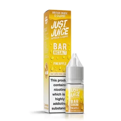 Just Juice Bar Pineapple Nic Salt E-Liquid - Vapestreams Co