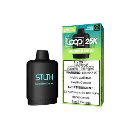 STLTH LOOP 25K POD PACK – WATERMELON LIME ICE