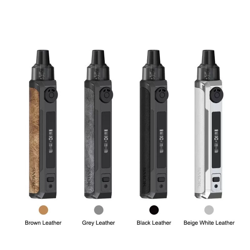 Smok RPM 25W Vape Kit - Beige White Leather - Image 2