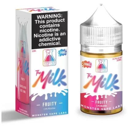 The Milk Salt Nic by Monster Premium E-Liquid 30ml - Milk Cinnamon / 24mg