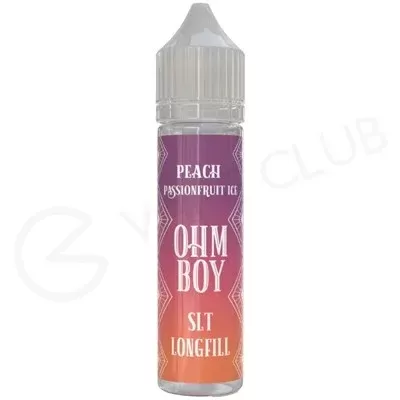 Peach Passion Fruit Ice Longfill Concentrate by Ohm Boy SLT
