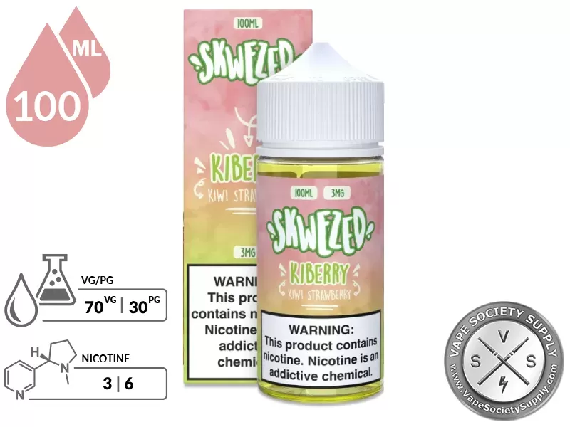 Kiberry SKWEZED 100ml - Image 2