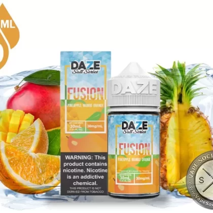 Pineapple Mango Orange Iced 7 Daze Fusion Salt 30ml