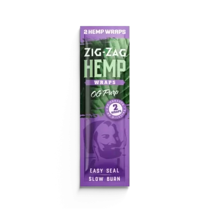 Zig-Zag Natural Wraps 2pk - blue dream, og purp