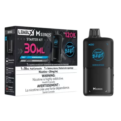 Level X - M Series Starter Kit - Bomb Blue Razz, Bussin banana (ECC3DE)