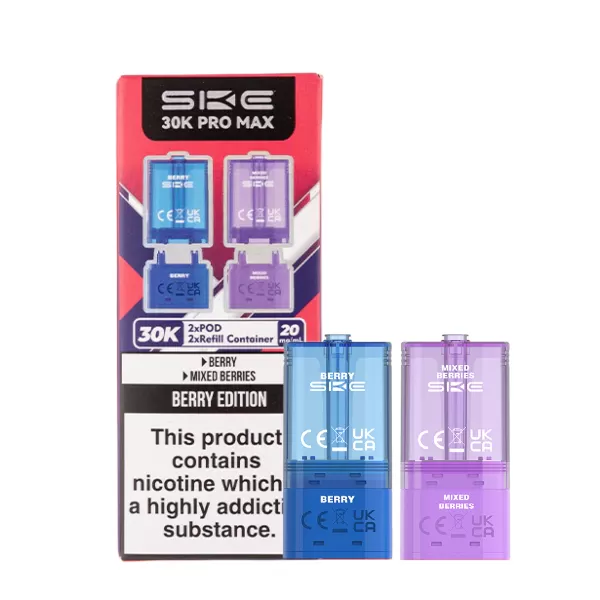 SKE Crystal 30k Pro Max 20mg (2%) Refill Pack - Vape Co - Image 3