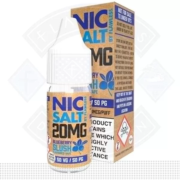 Nic Salt – Blueberry Slush 10ml By Flawless