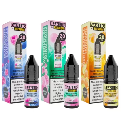 Zeus Juice Bar Liq 10ml Nic Salt 5mg - Sour Cherry Apple