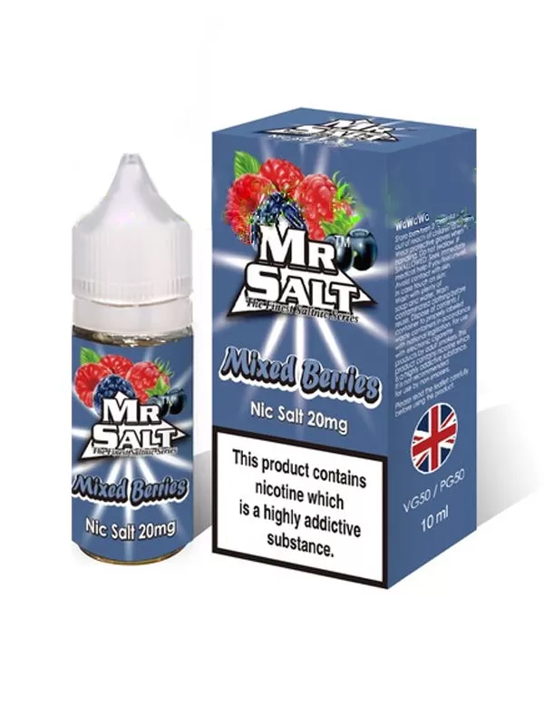 Mr Salt Mixed Berries Nic Salt E-Liquid