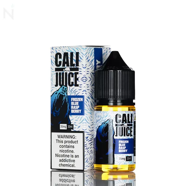 Cali Juice Salt Nic- Frozen Blue Raspberry - 30mL - 35mg