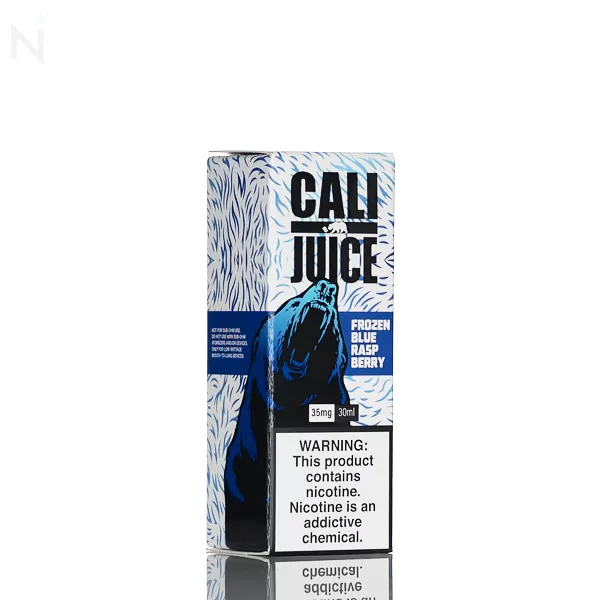 Cali Juice Salt Nic- Frozen Blue Raspberry - 30mL - 35mg - Image 3