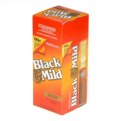 Black & Mild Jazz Pre-Priced, box of 25