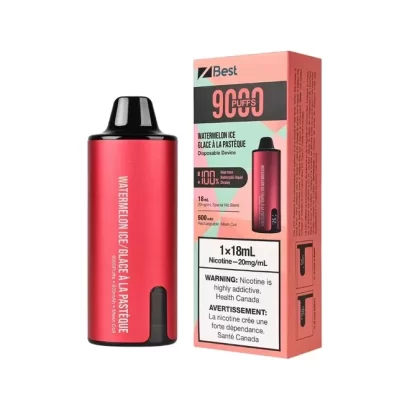 Z BEST Disposable – ZPOD – SPECIAL NIC BLEND – 9000 Puffs – Watermelon Ice - Eliquidsupply