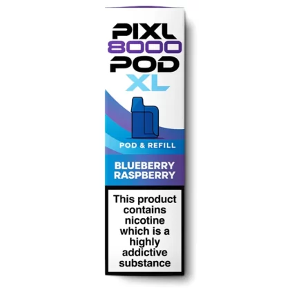 Blueberry Raspberry by Pixl 8000 Refill Pod - 20 mg/ml