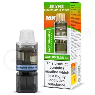 Watermelon Ice Juicy Pod Novamax 10K Refill Pod